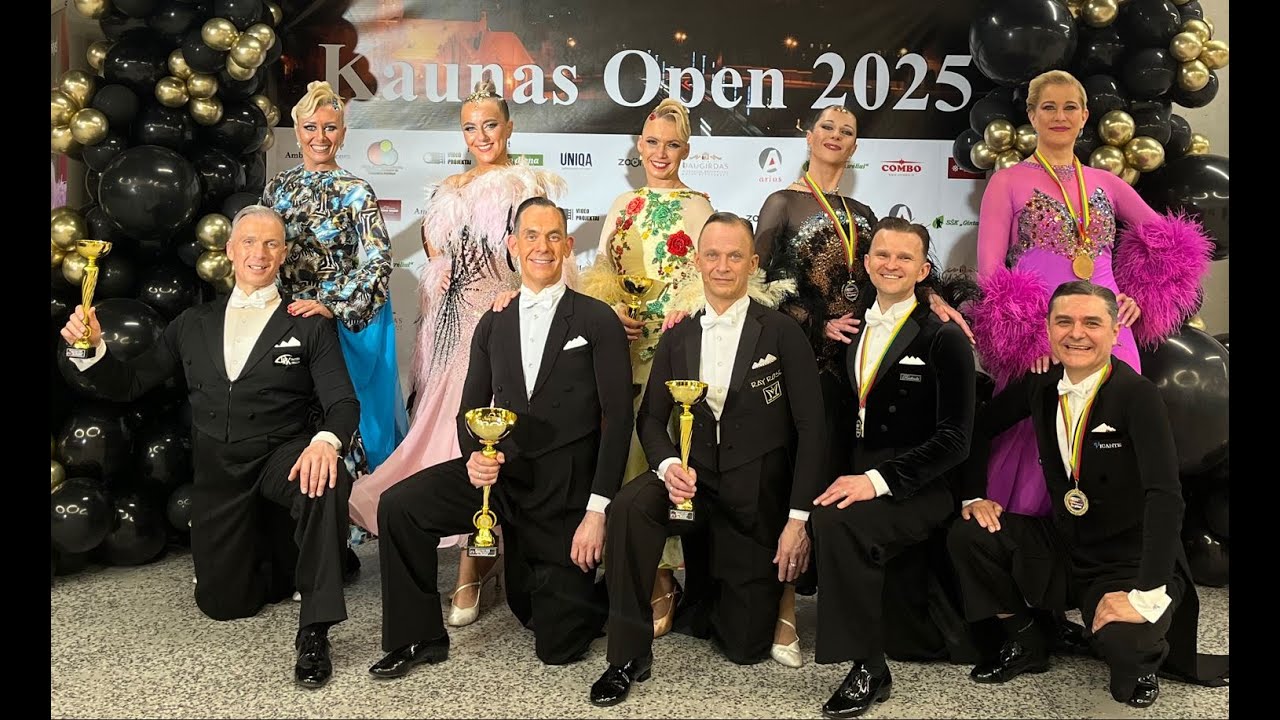WDSF Kaunas Open 2025 FINAL Senior II Standard , 2025.03.01