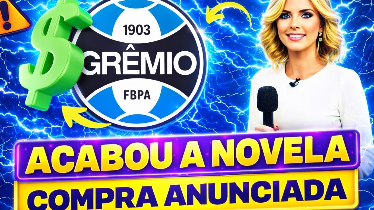 CONTRATO ASSINADO ! GRÊMIO CONFIRMA COMPRA DE ATACANTE E SURPREENDE TORCIDA ! NOTICIAS DO GRÊMIO HOJ