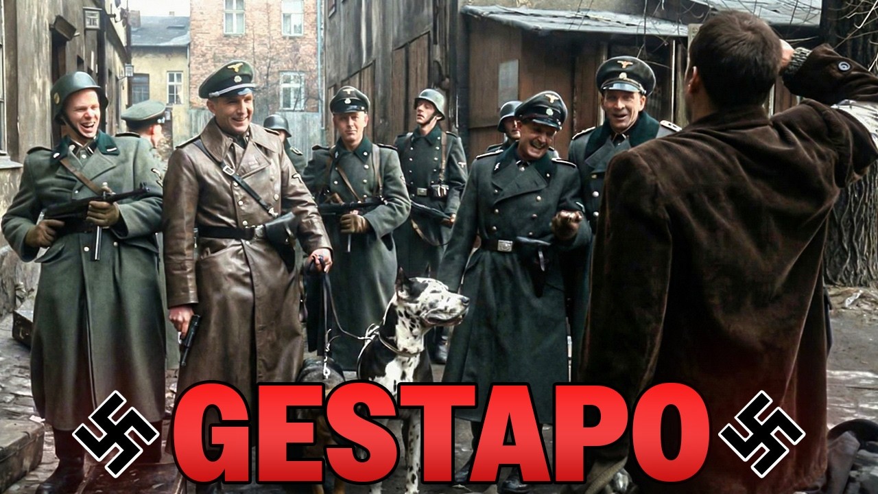 Gestapo: Nazistowski Terror W Najczystszej Postaci | Dokument Historyczny W KOLORZE