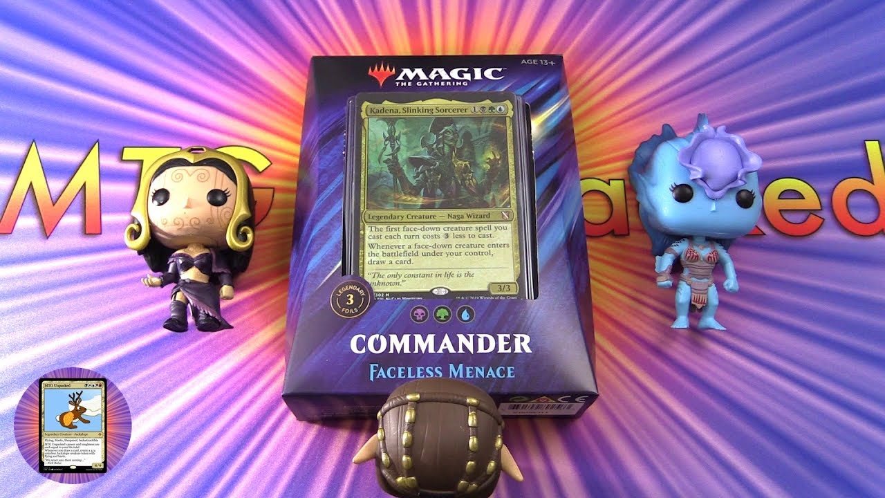 Commander 2019: Faceless Menace Unboxed