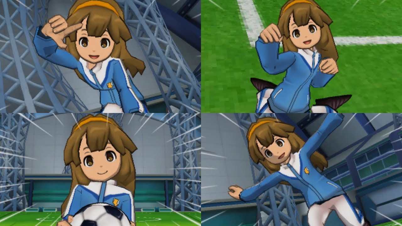 【イナギャラ】黄名子にパフォーマンス30種類させてみた【イナズマイレブンGOギャラクシー】