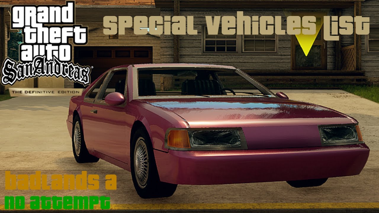 GTA SA DE Special Vehicles - BP/EP/FP/MP/IEC2 (Vermilion Solid) Fortune [2/2] [All Versions]