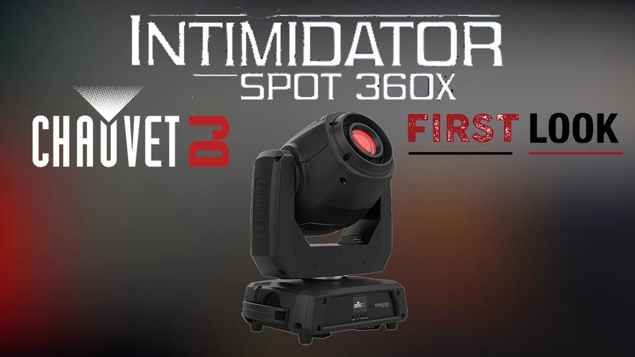 Chauvet Intimidator Spot 360X First Look
