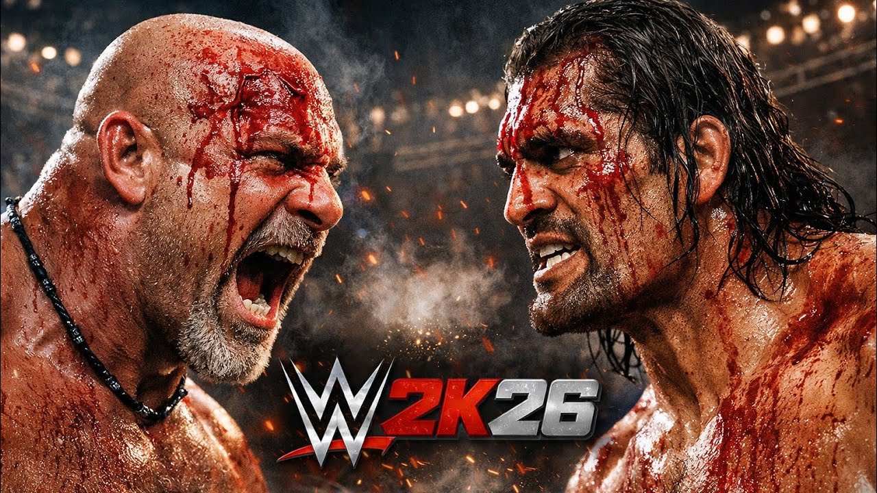 Goldberg vs The Great Khali Hell in a Cell – Brutal Destruction! WWE 2K