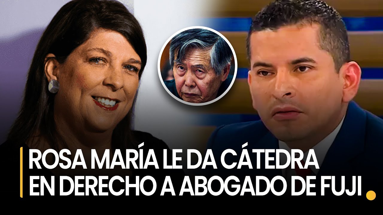 EN VIVO PALACIOS LE DA CÁTEDRA A ABOGADO PULPIN DE FUJIMORI