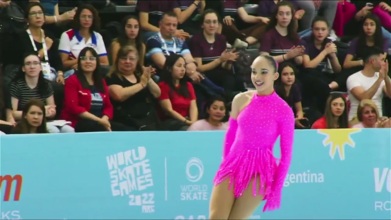 Catarina Craveiro (POR) - Junior Ladies - Short Program - WSG Argentina 2022