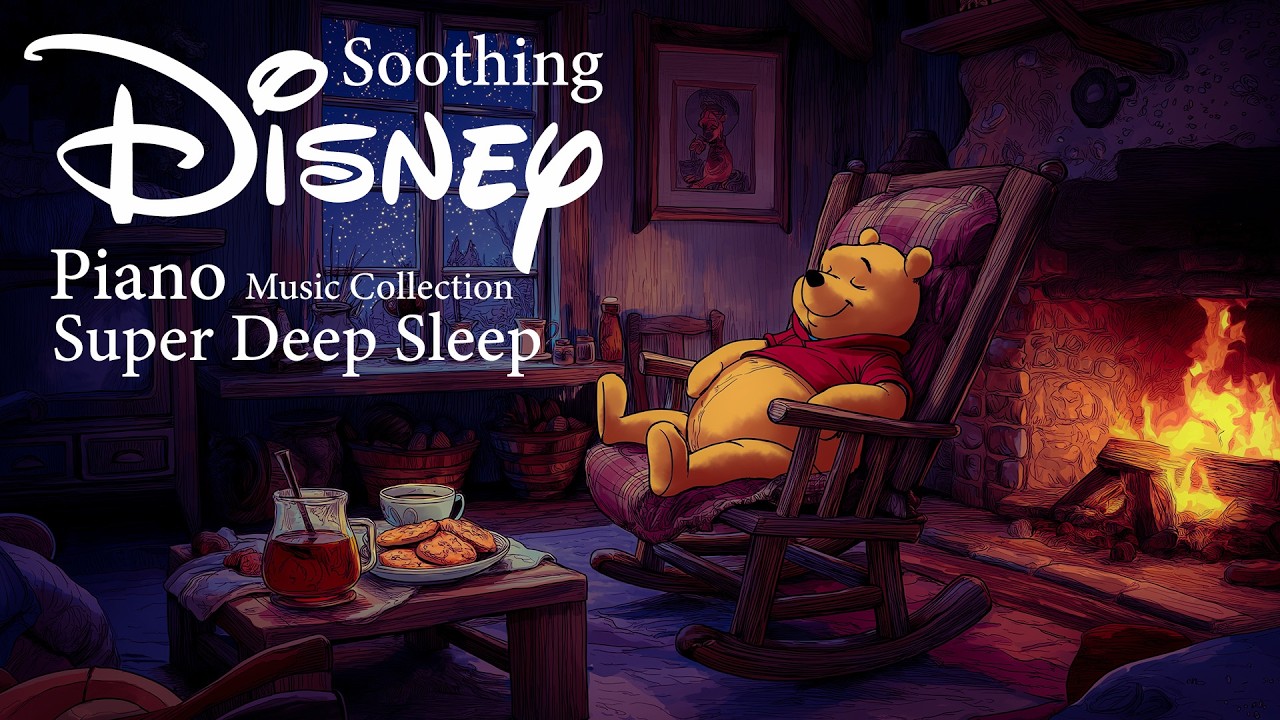 Soothing Piano 🌙✨ | Midnight Calm Disney-Inspired Music for Deep Sleep | Midnight Neighbors