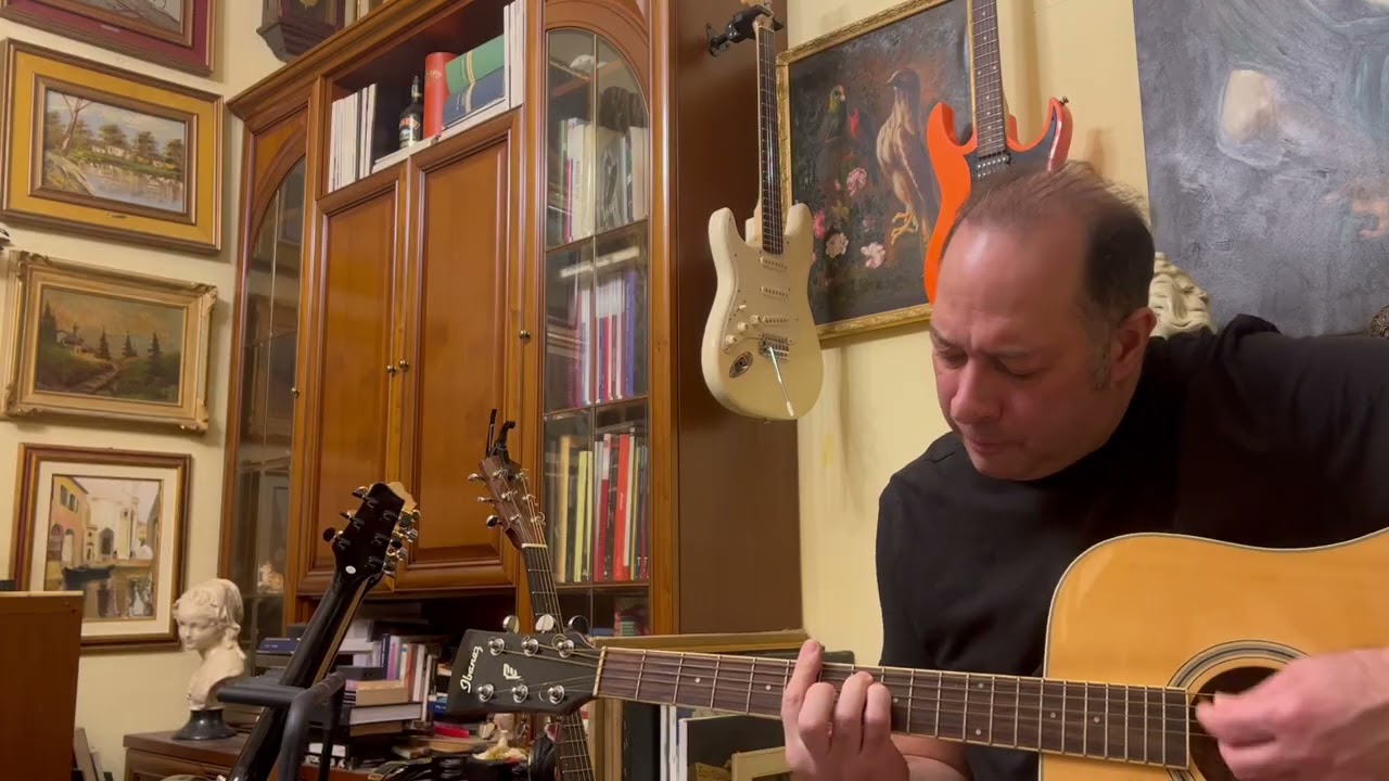 LUCIO DALLA - Tu non mi basti mai - chitarra voce cover