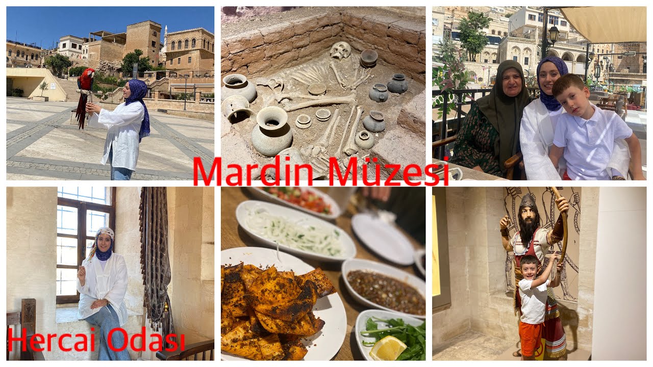 Mardin’i Geziyoruz😍 Midyat/Mardin Müzesi/Kahvaltı/Meşhur Kürt Kahvesi/Diyarbakır Ciğeri Yiyoruz