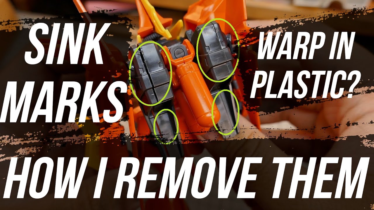 SINK MARKS ON GUNPLA? HOW I REMOVE THEM IN MINUTES.