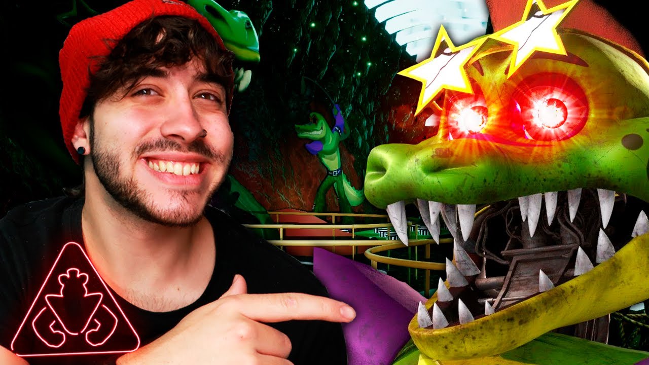 EL MINI GOLF MORTAL DE MONTGLOMERY GATOR #8 FNAF SECURITY BREACH ESPAÑOL