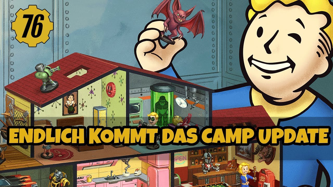 DAS CAMP UPDATE KOMMT - Termin und alle Infos - Fallout 76 - Deutsch