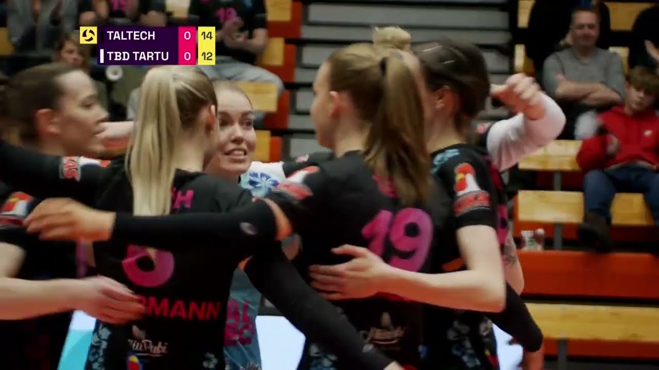 TalTech vs TBD Pharmatech/Kastre - Eesti naiste v&otilde;rkpalli karikas 2023 Finaal, 16.12.2023