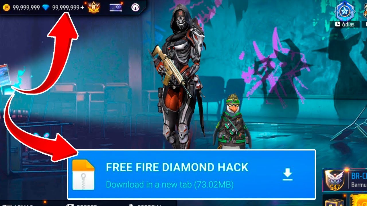 NUEVO MOD MENU PARA FREE FIRE 2025 ✅UNLIMITED DIAMOND HACK 😱 PARA CUENTAS PRINCIPALES