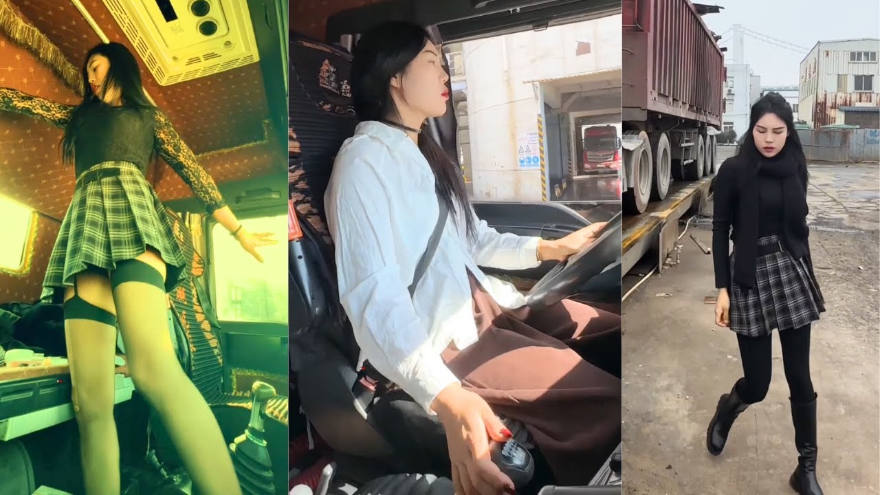 Daily Life of Beautiful Female Truck Driver Taotao