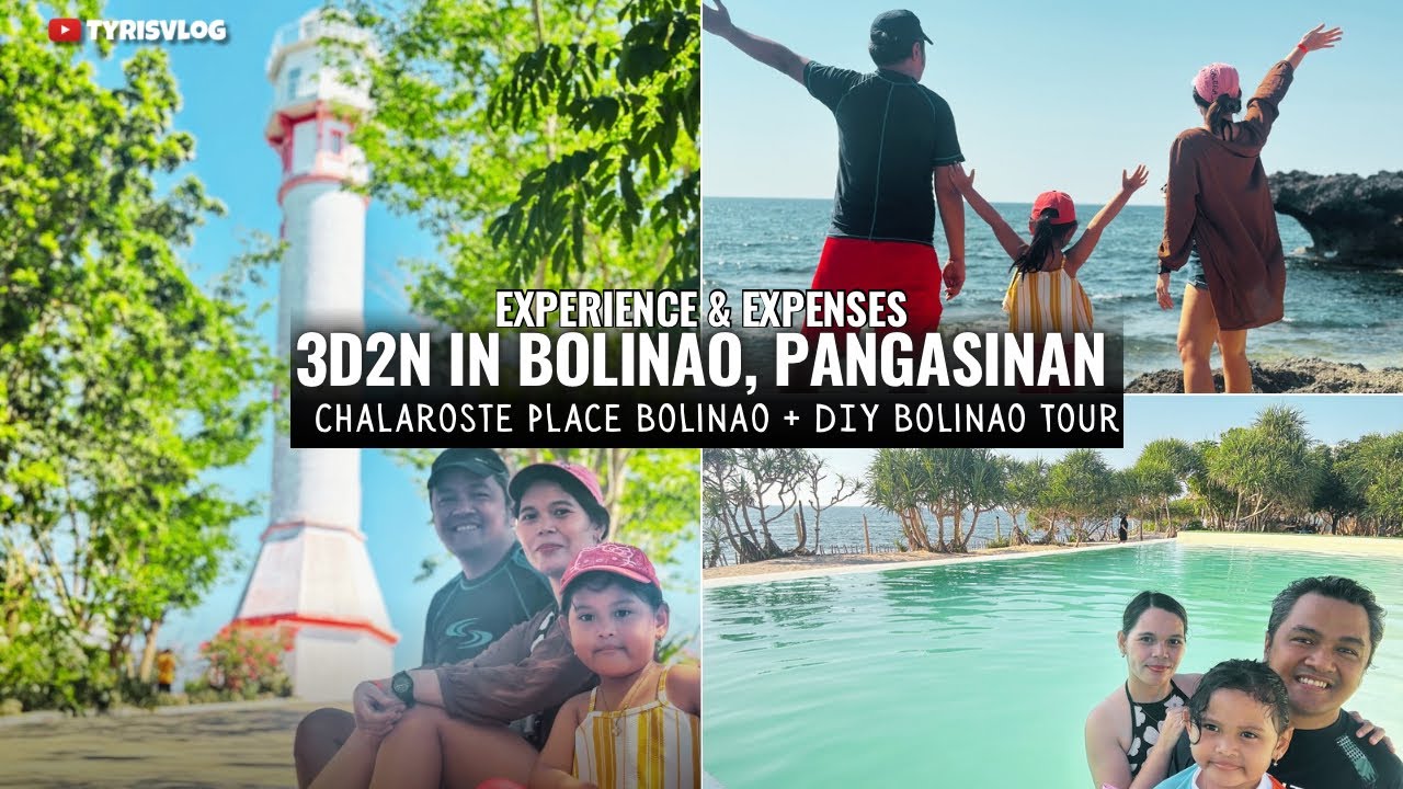 3D2N in Bolinao, Pangasinan || Chalaroste Place Bolinao + DIY Bolinao Tour || Family Travel Expenses
