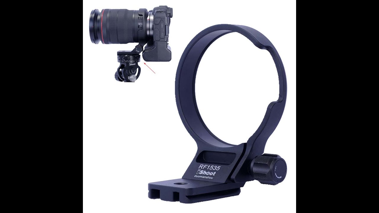 iShoot Lens Collar Tripod Mount Ring IS-RF1535 Compatible with Canon RF 15-35mm F2.8L IS USM