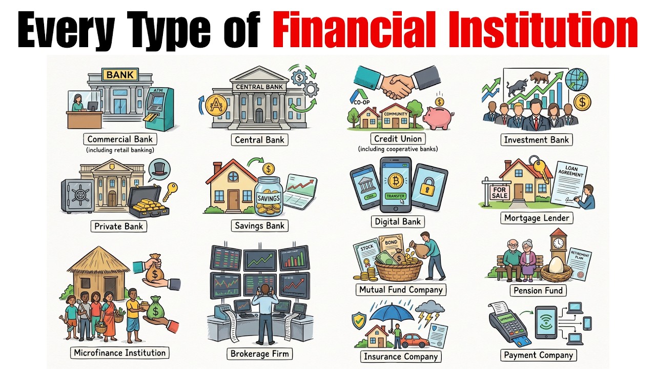 Every Type of Financial Institution Explained