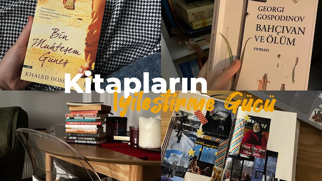 Kitapların İyileştirme Gücü | okuduklarım | weekly vlog 