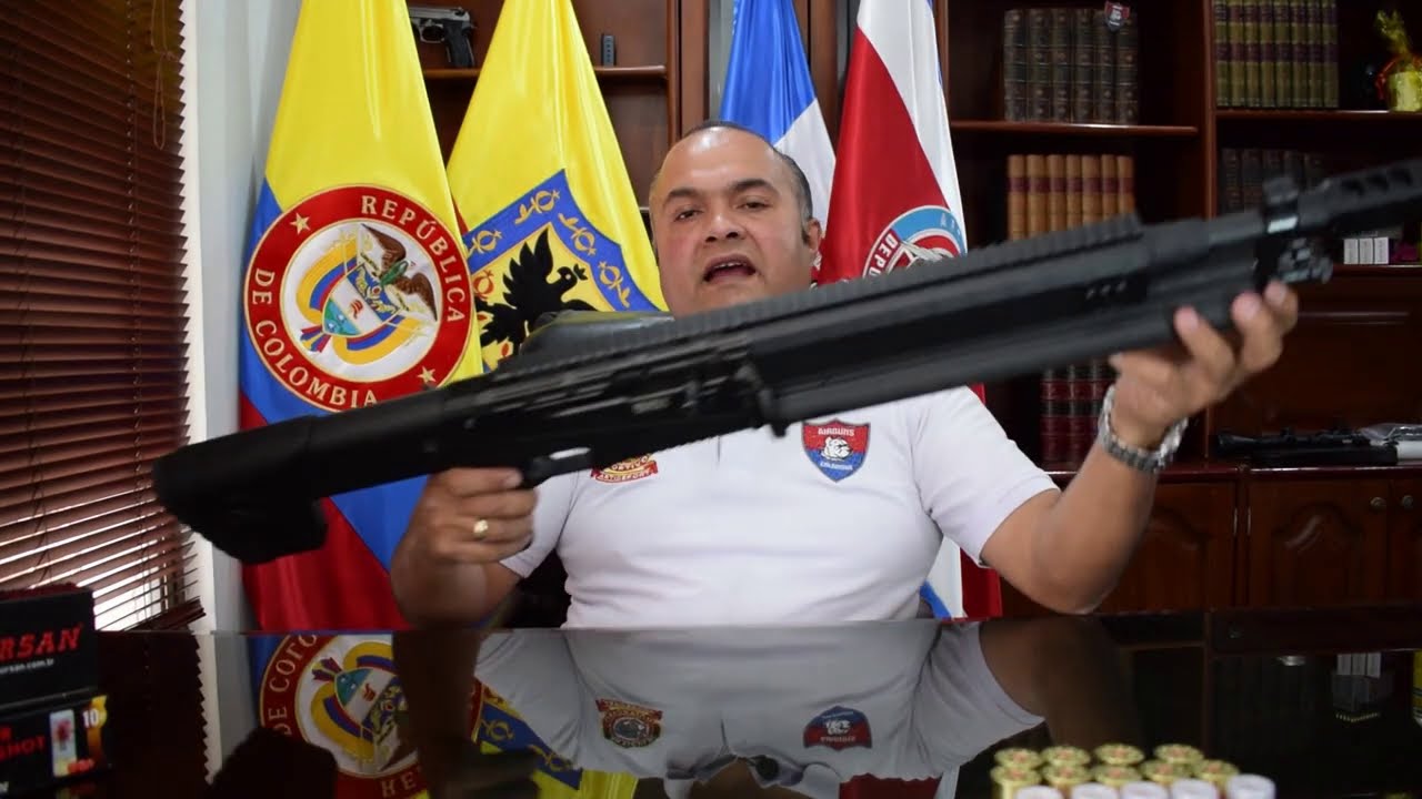 RIFLE ESCOPETA TRAUMATICA HEDEF AS17 Cal.12mm WhatsApp 3125286943 AIRGUNS COLOMBIA