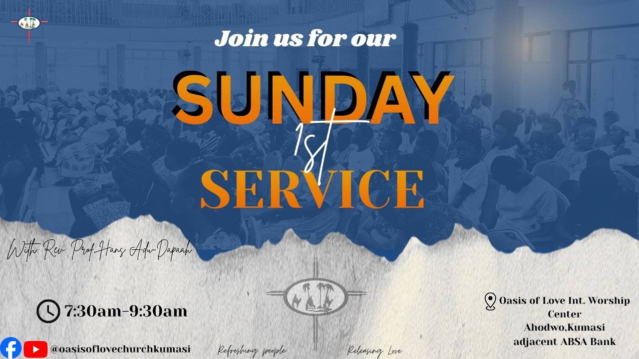SUNDAY 1ST SERVICE | 15/03/2026