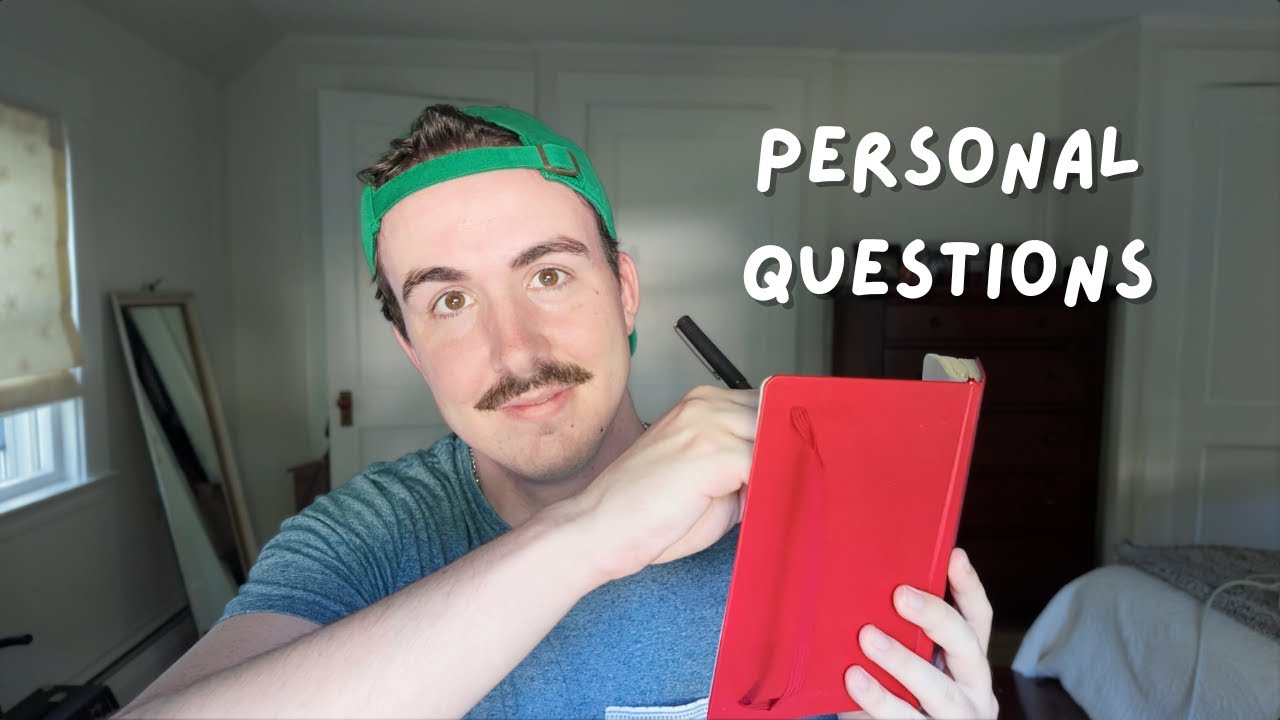 ASMR Soft Personal Questions to comfort you after a bad day