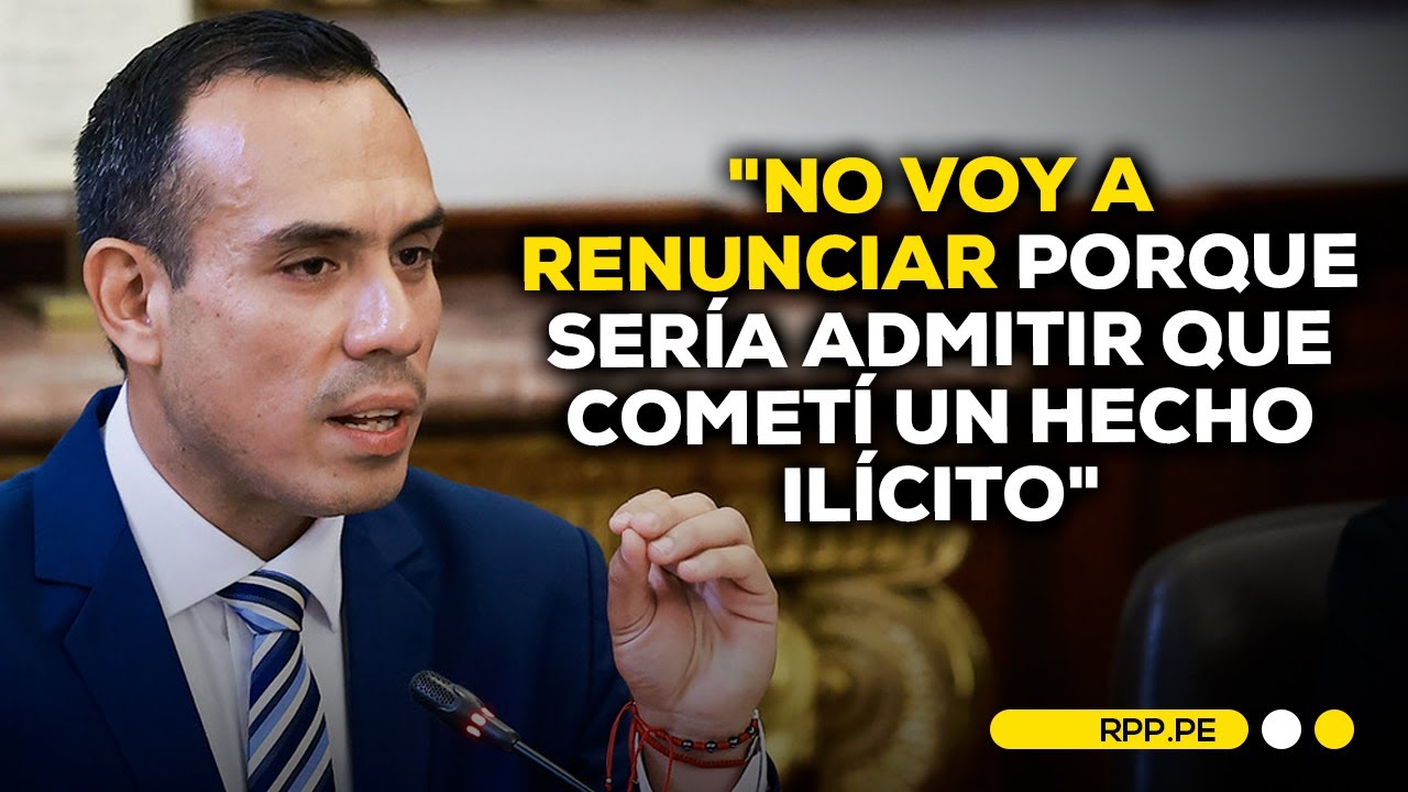 Presidente José Jerí no renunciará por reuniones con empresario chino #RPPDESPACHO