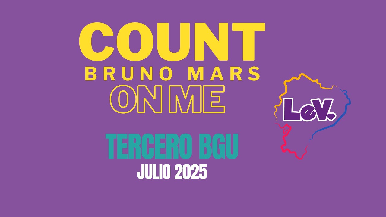Bruno Mars - Count On Me | Cover by LEV
