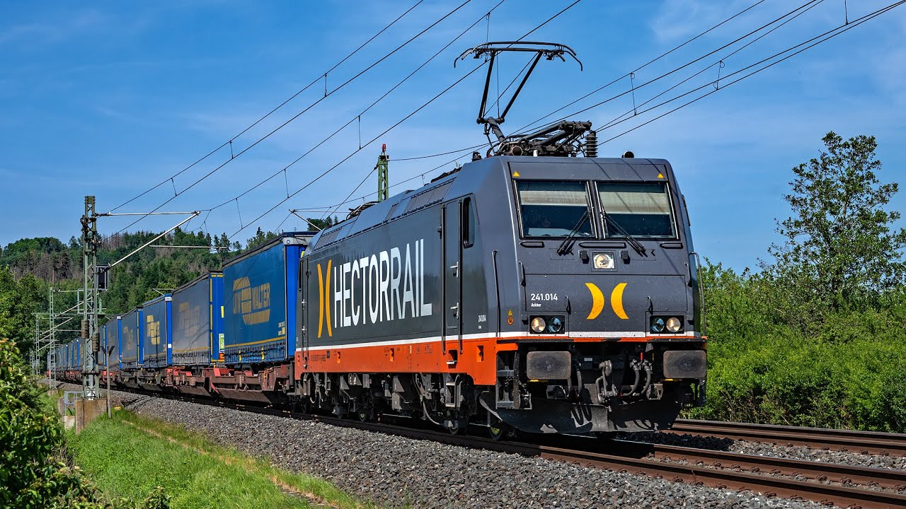 Railadventure + U-Bahn München Überführung, Hectorrail LKW-WALTER, TXL uvm. auf der Frankenwaldbahn