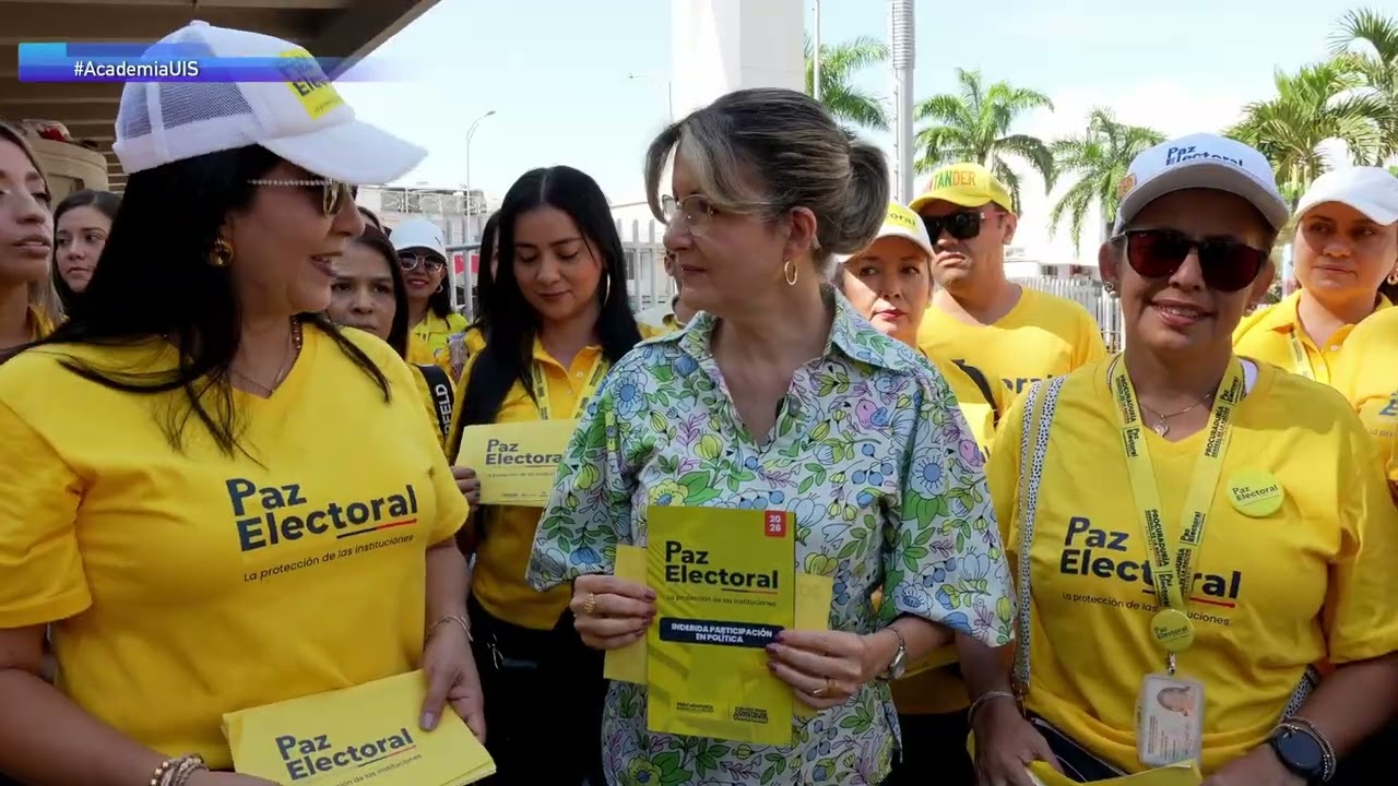 La Procuraduría General de la Nación presentó en la UIS la campaña “Paz Electoral”