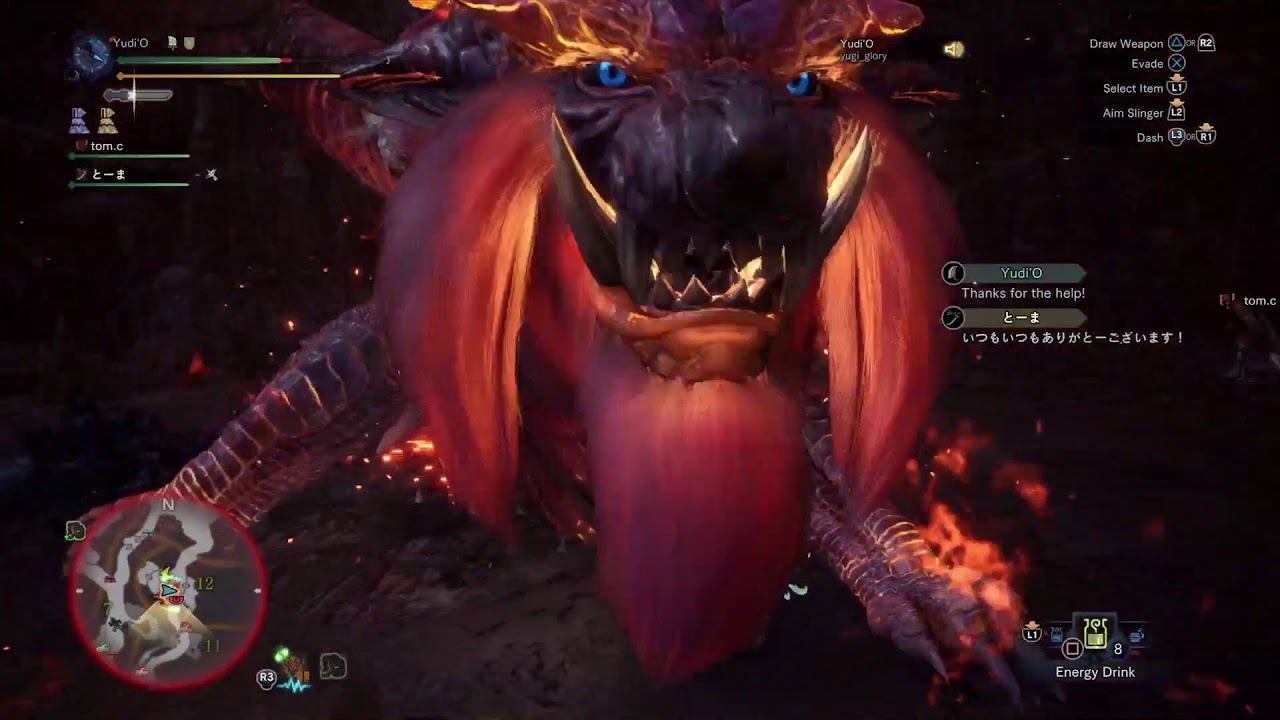 Barbar VS Singa Api Teostra Monster Hunter Icebone 