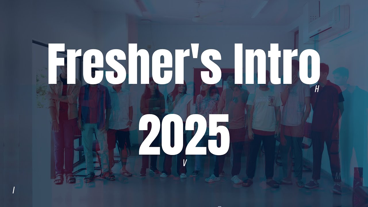 Freshers' Intro 2025 | IIT Gandhinagar | VINTEO