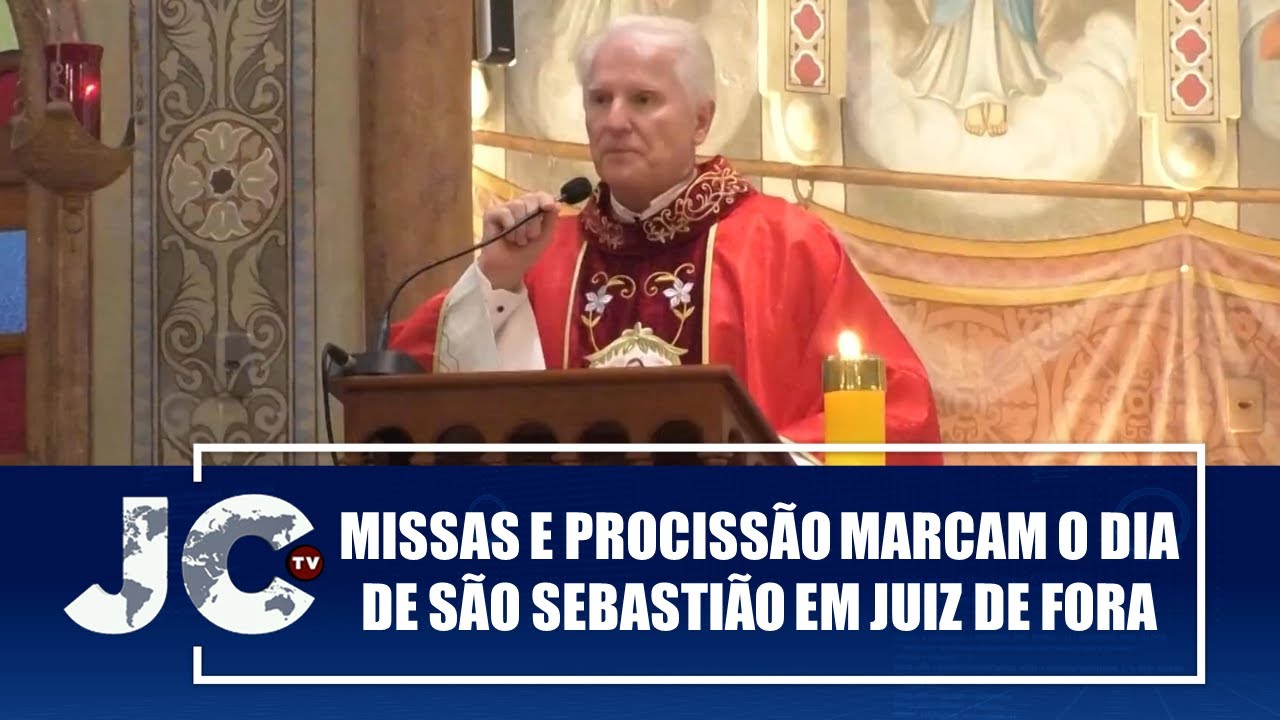 Missas e procissão marcam o dia de São Sebastião na Arquidiocese de Juiz de Fora – JCTV – 21/01/26