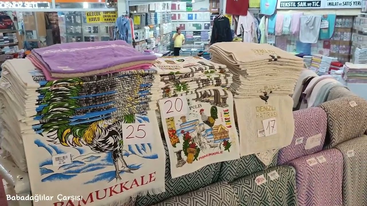 DENİZLİ'DE TEKSTİLİN MERKEZİ: BABADAĞLILAR ÇARŞISI