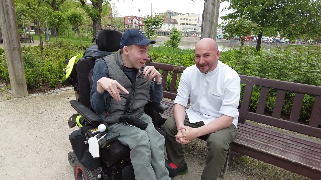 mein Talk gast ist Fernsehkoch Timo B&ouml;ckle, so normal ist der Umgang mit    Menschen mit Handicap❗