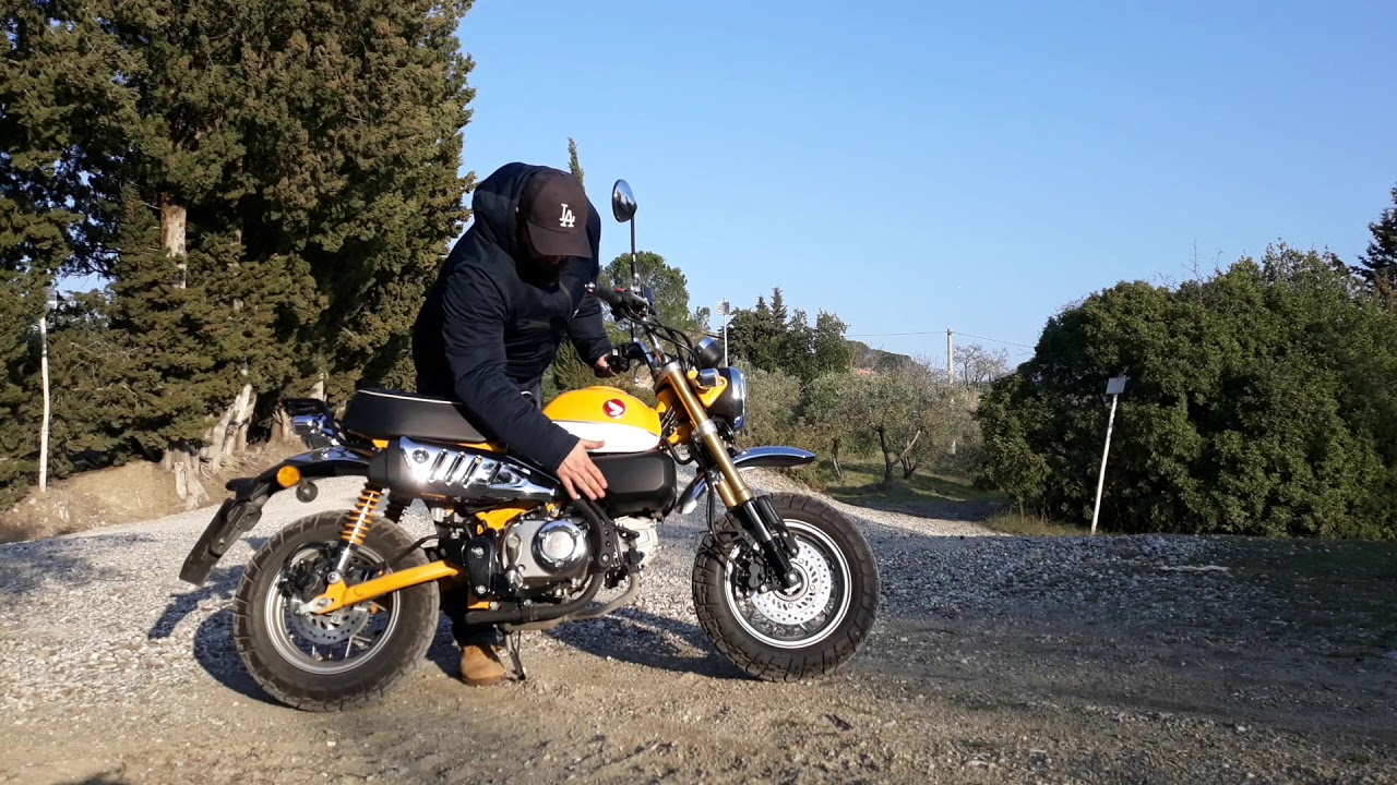 Prova Honda Monkey 125 2018