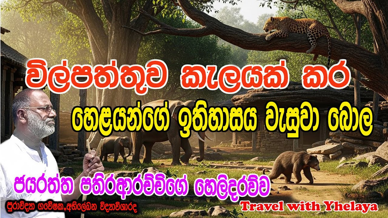 විල්පත්තුව සුද්දා අභය භූමියක් කලේ ඇයි