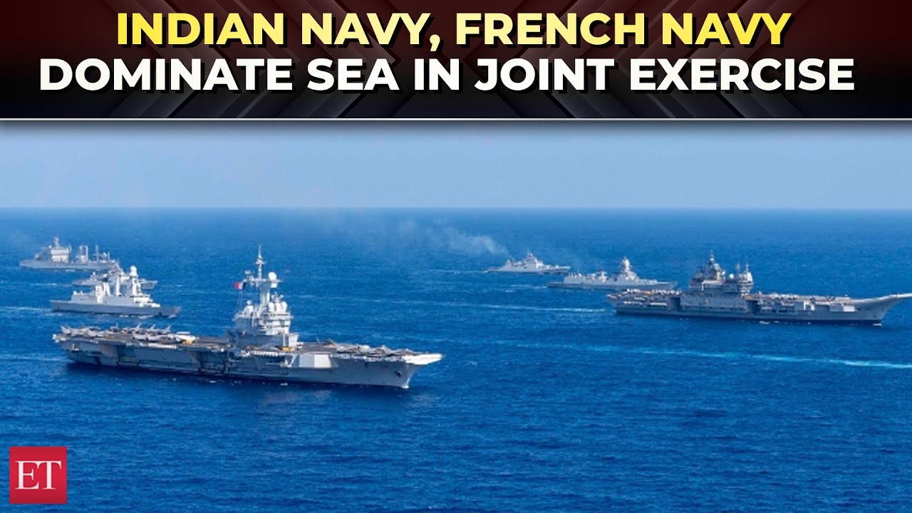 Varuna 2025: With Rafale-M, MIG-29K, Indian Navy, French Navy dominate sea in joint exercise