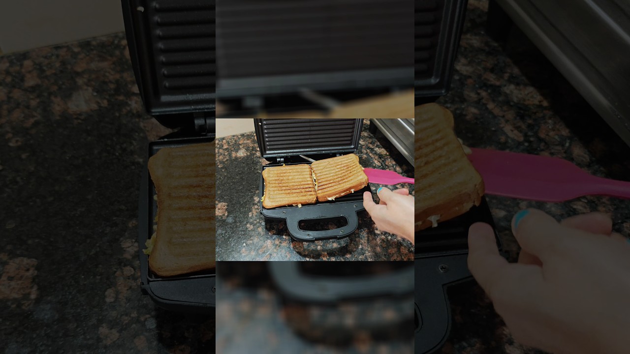 How to use Prestige sandwich maker #sandwich #shorts #trendingshorts #viralvideo #ytshorts