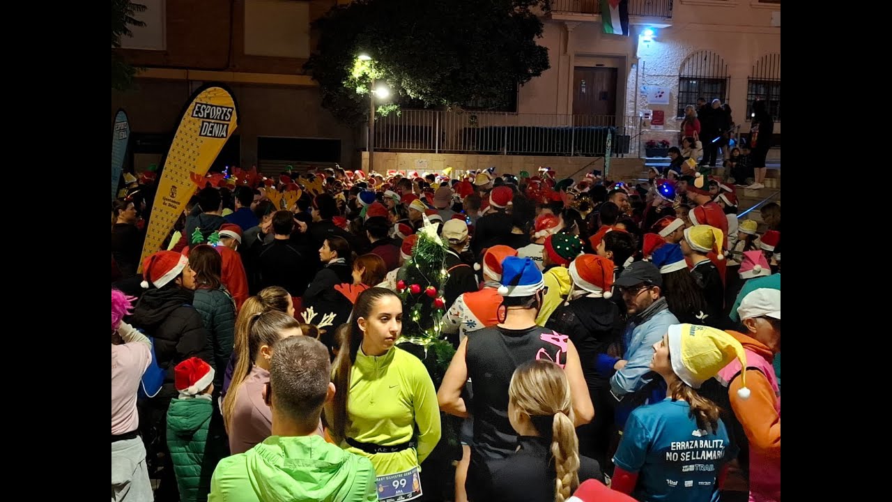 Dénia celebra la San Silvestre con 750 participantes