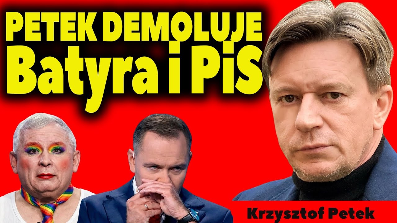 PETEK DEMOLUJE PREZYDENTA i PIS! UZALEŻNIONY OD WORECZK&Oacute;W I USTAWEK