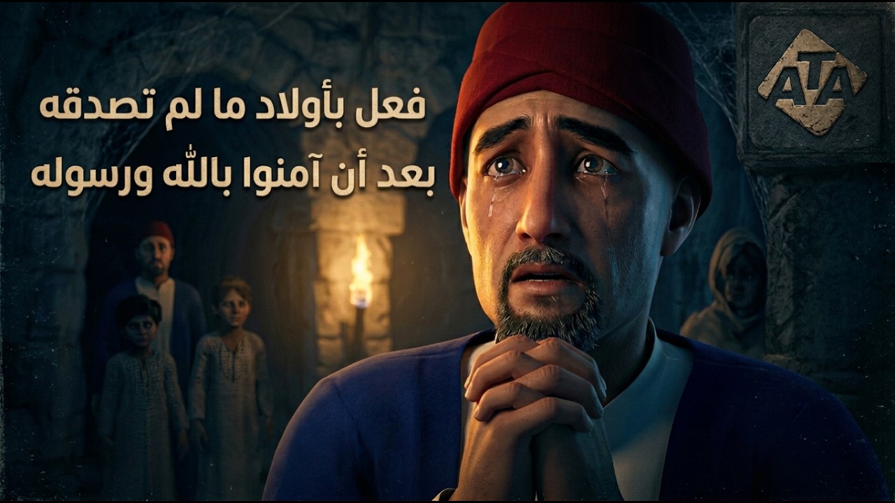 فعل بأولاد ما لم تصدقه بعد أن آمنوا بالله ورسوله