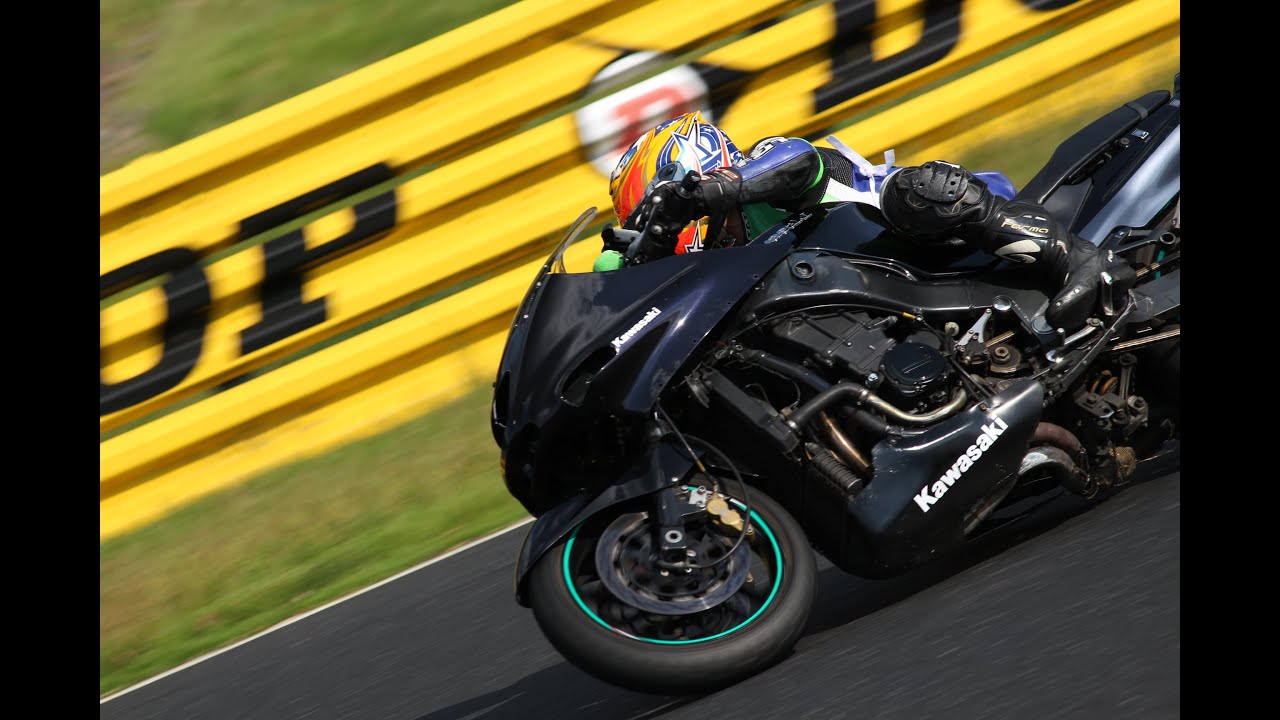 【岡山国際】ZZR1100でサーキット走ってみた【走行会】