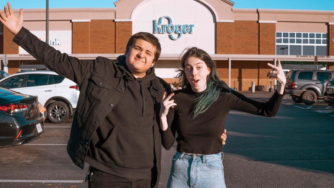 OUR FIRST TIME GROCERY SHOPPING