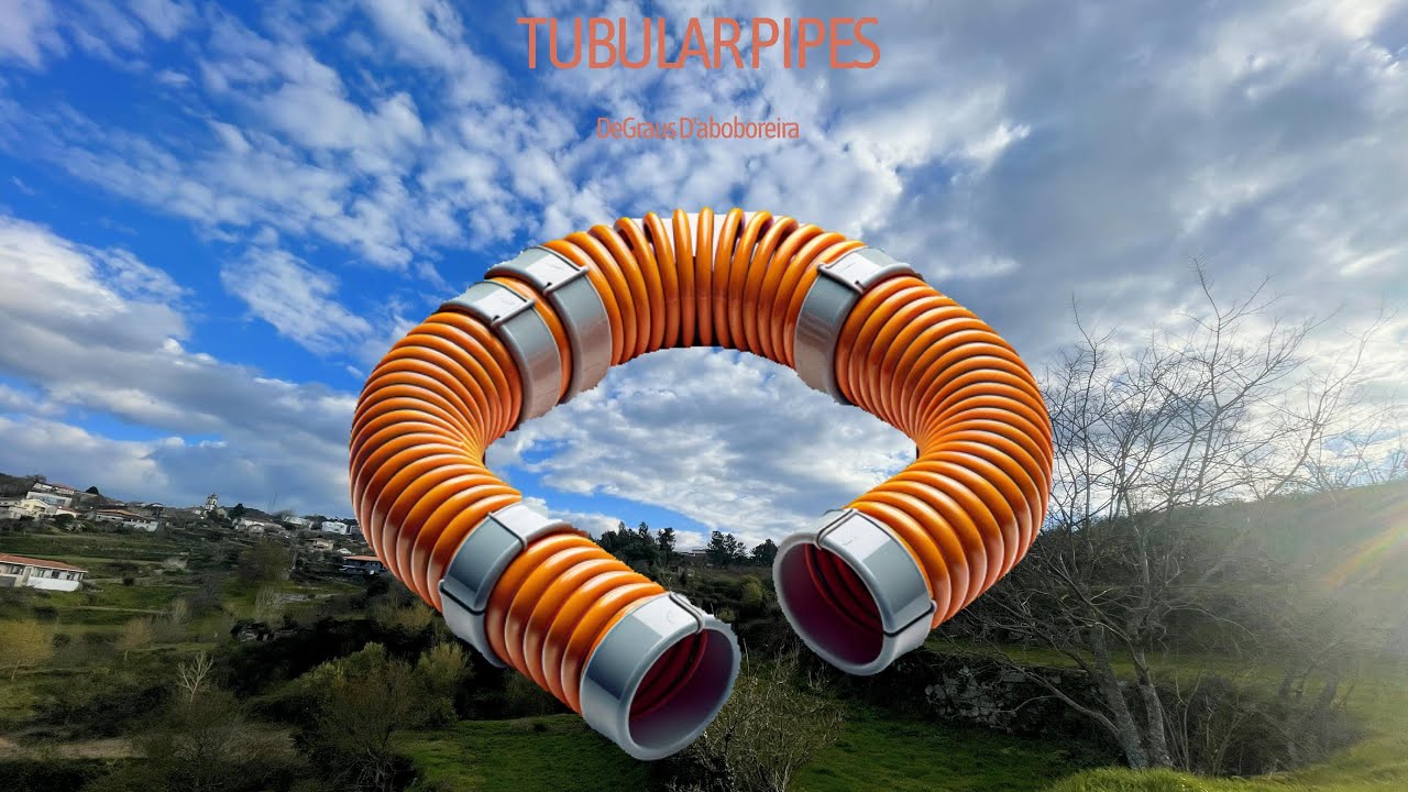 TUBULAR PIPES by DeGraus D'aboboreira - A song of water and PVC
