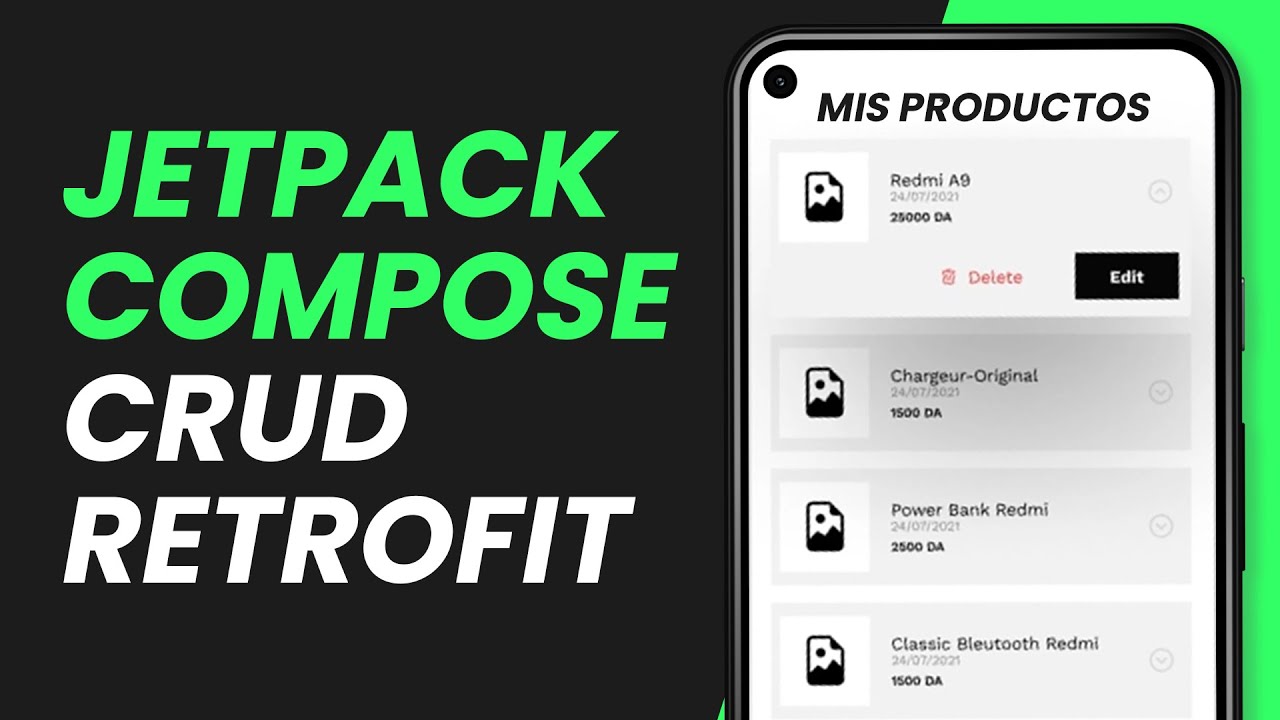 Como Crear un CRUD en Android con Retrofit y Jetpack Compose