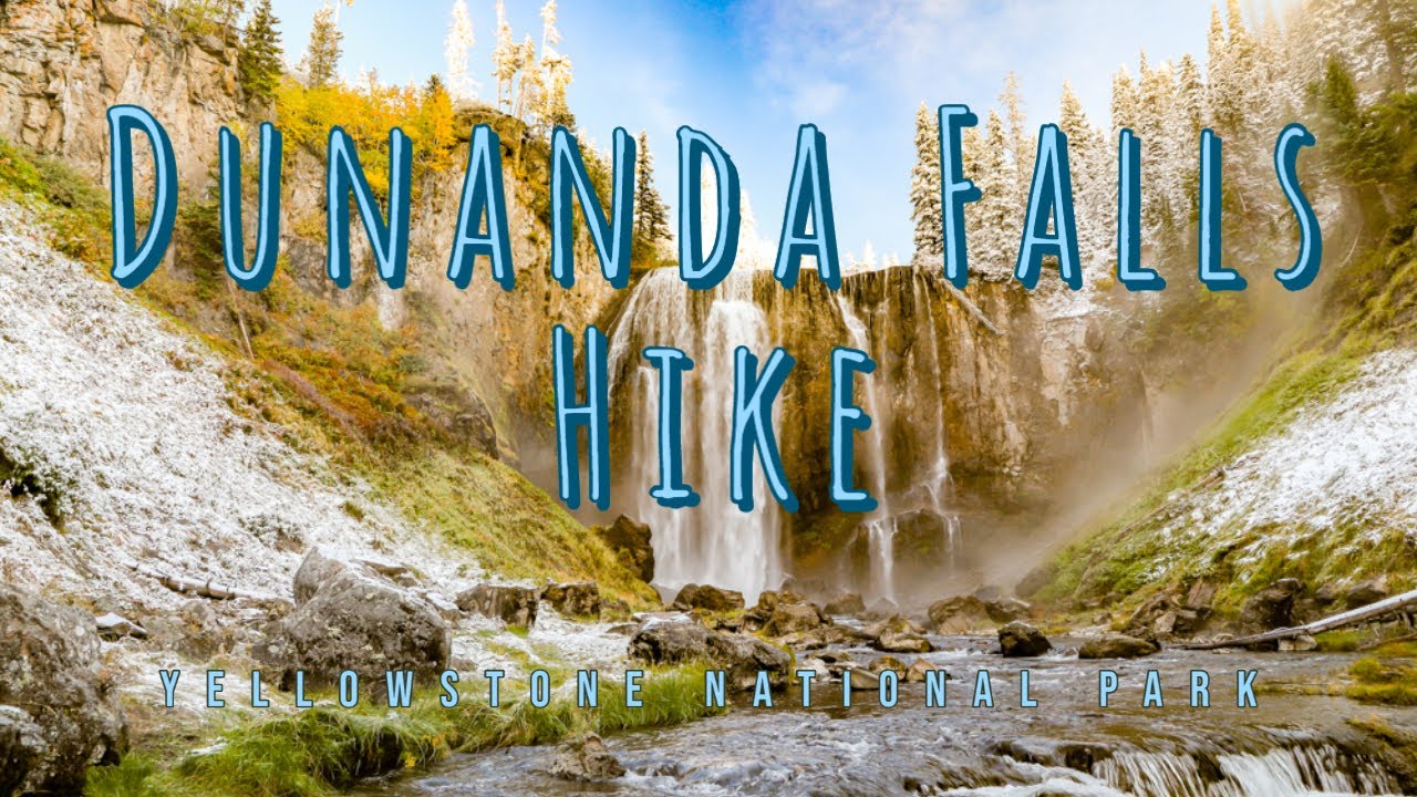 Hiking to Dunanda Falls - Yellowstone National Park