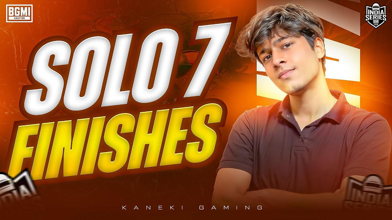 SOLO 7 Finishes 🔥| 4v4 AGAINST TEAM ARYAN 😈| BGIS GRIND 2026 🚀 | 16PRO 