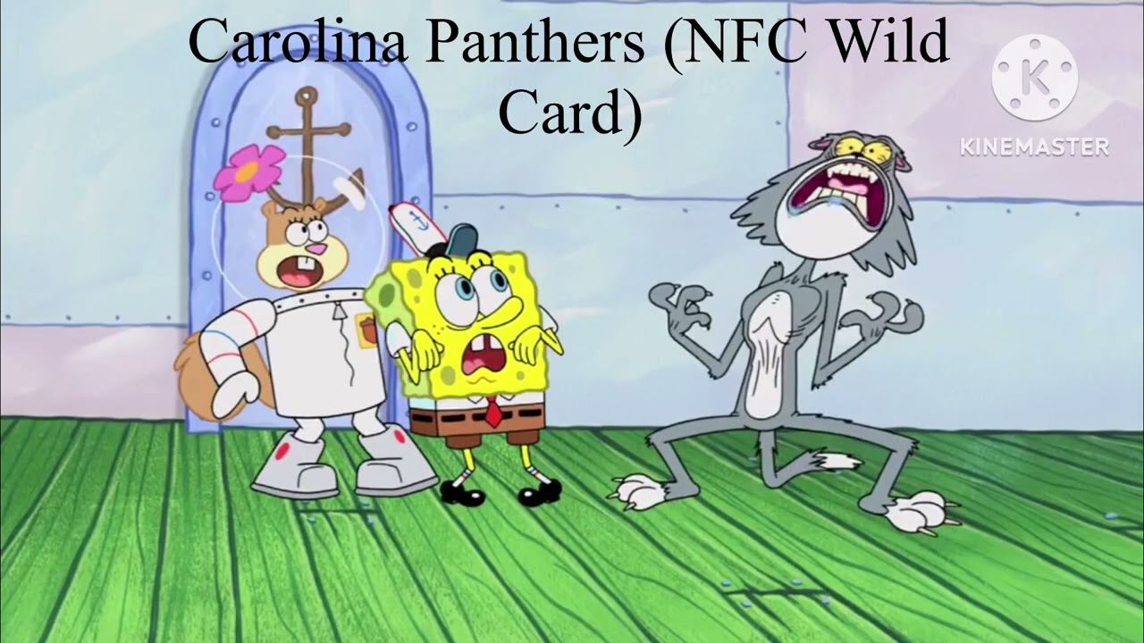 All 32 NFL teams of the 2025-26 season portrayed by SpongeBob