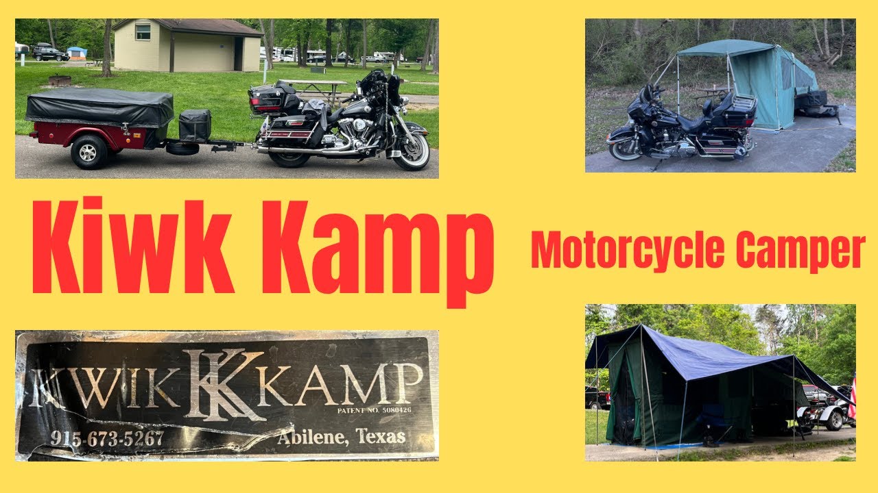 Kwik Kamp Basic setup #motocamping #kwikkamp